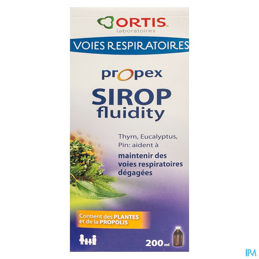 Ortis Propex Sirop Fluidifiant 200ml 3