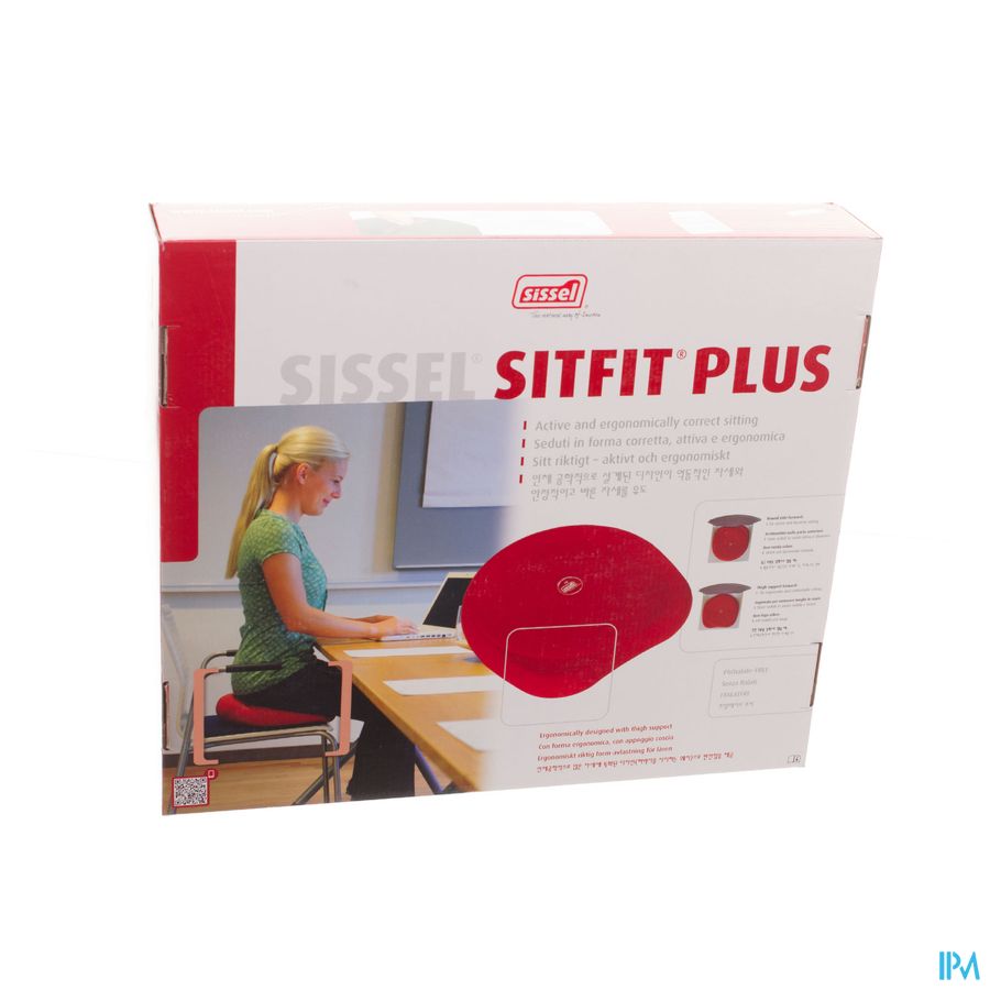 Sissel Sitfit Plus Zitkussen Zwart + Pomp Sissel Sitfit Plus Zitkussen Zwart + Pomp
