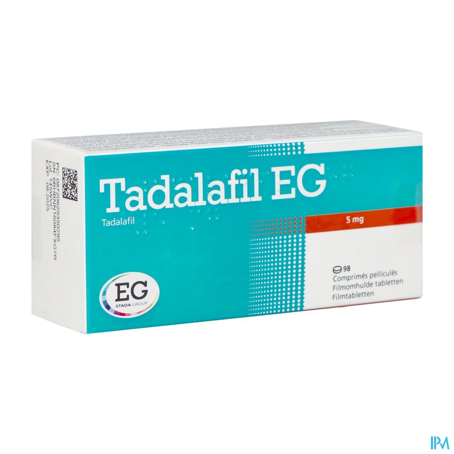 Tadalafil Eg 5mg Orifarm Filmomh Tabl 98 Tadalafil Eg 5mg Orifarm Filmomh Tabl 98