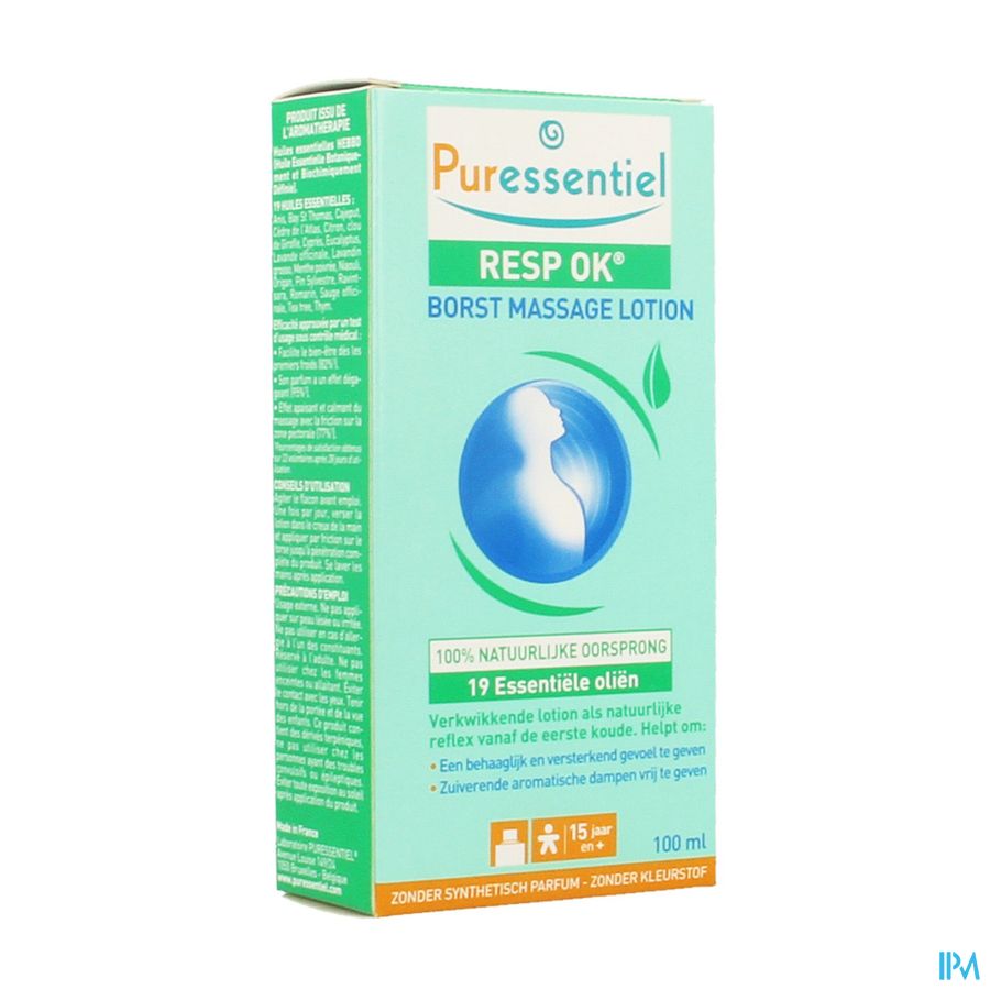 Puressentiel Ademhaling Lotion 100ml Puressentiel Ademhaling Lotion 100ml
