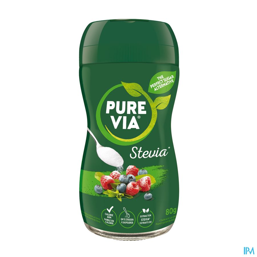 Pure Via Zoetstof Pdr 80g Pure Via Zoetstof Pdr 80g