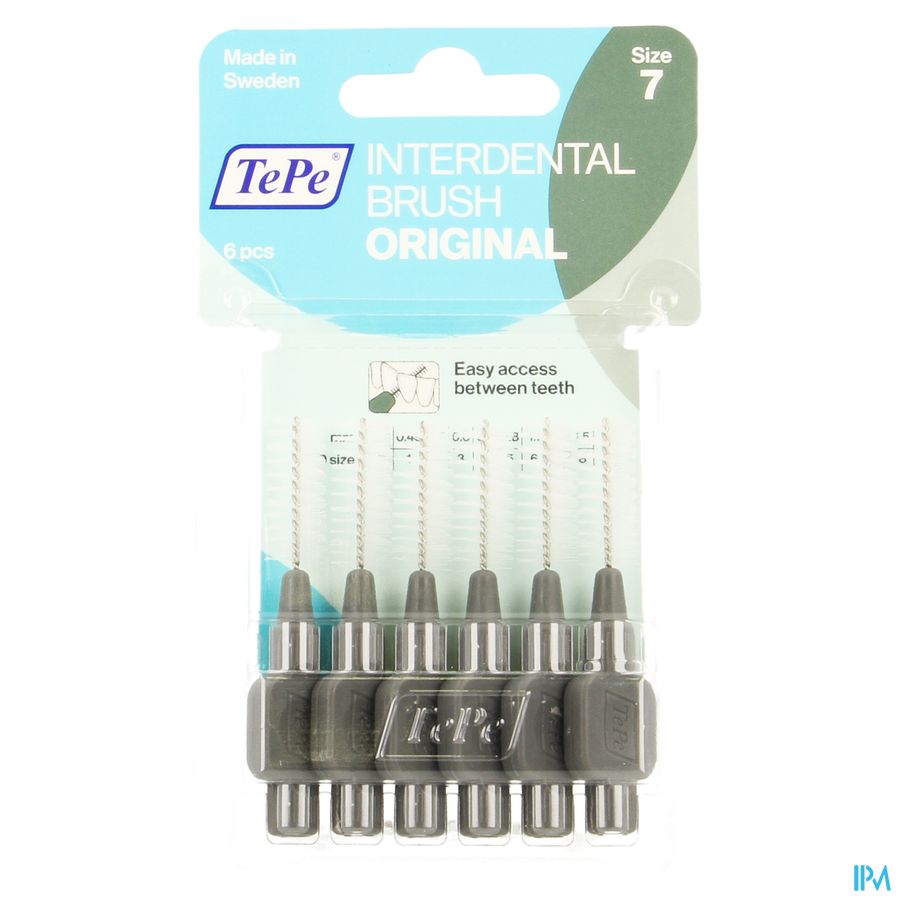 Tepe Interdental Brush 1,3mm Grey 6 3