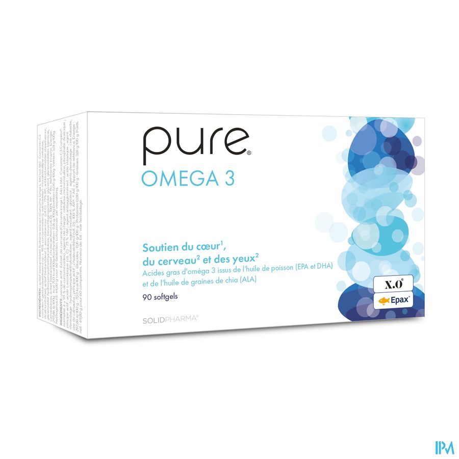 Pure Omega 3 Soft Caps 90