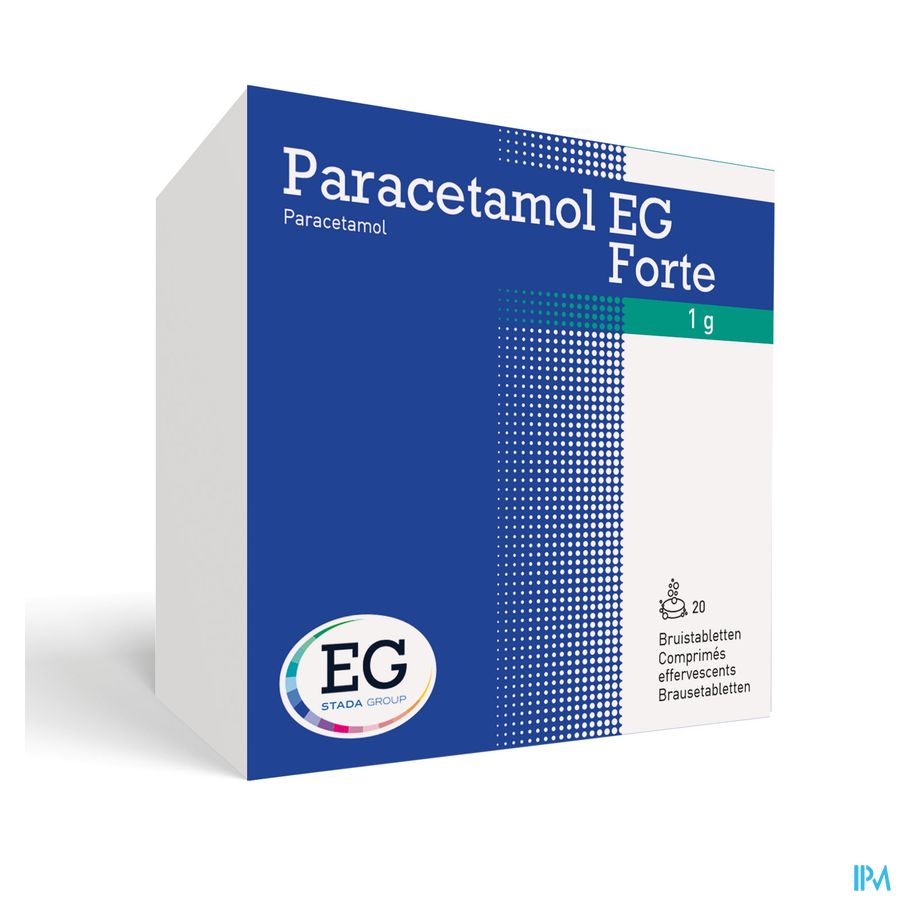 Paracetamol EG 1000 Mg         Bruistabl 20X1000Mg