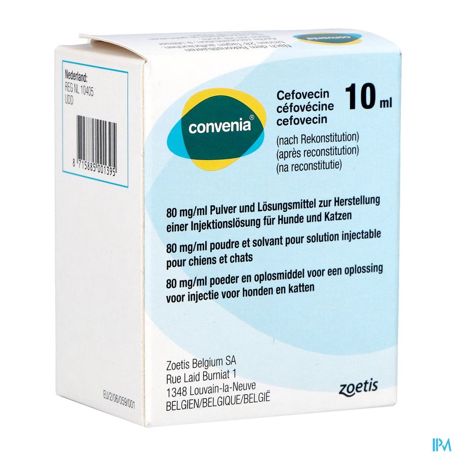 Convenia 80mg/ml 10ml Convenia 80mg/ml 10ml