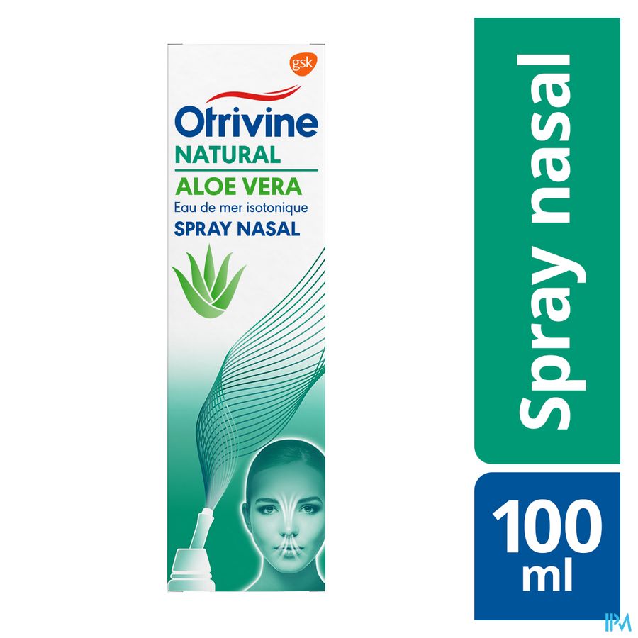 Otrivine Natural Aloe Vera Spray 100ml 8