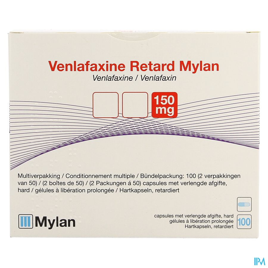 Venlafaxine Retard Ab 150,0mg Caps Verl. Afg.100 5