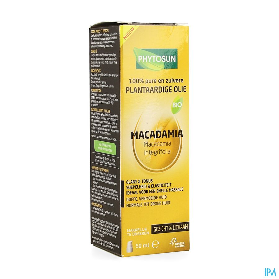 Phytosun Po Macadamia Bio 50ml Be2