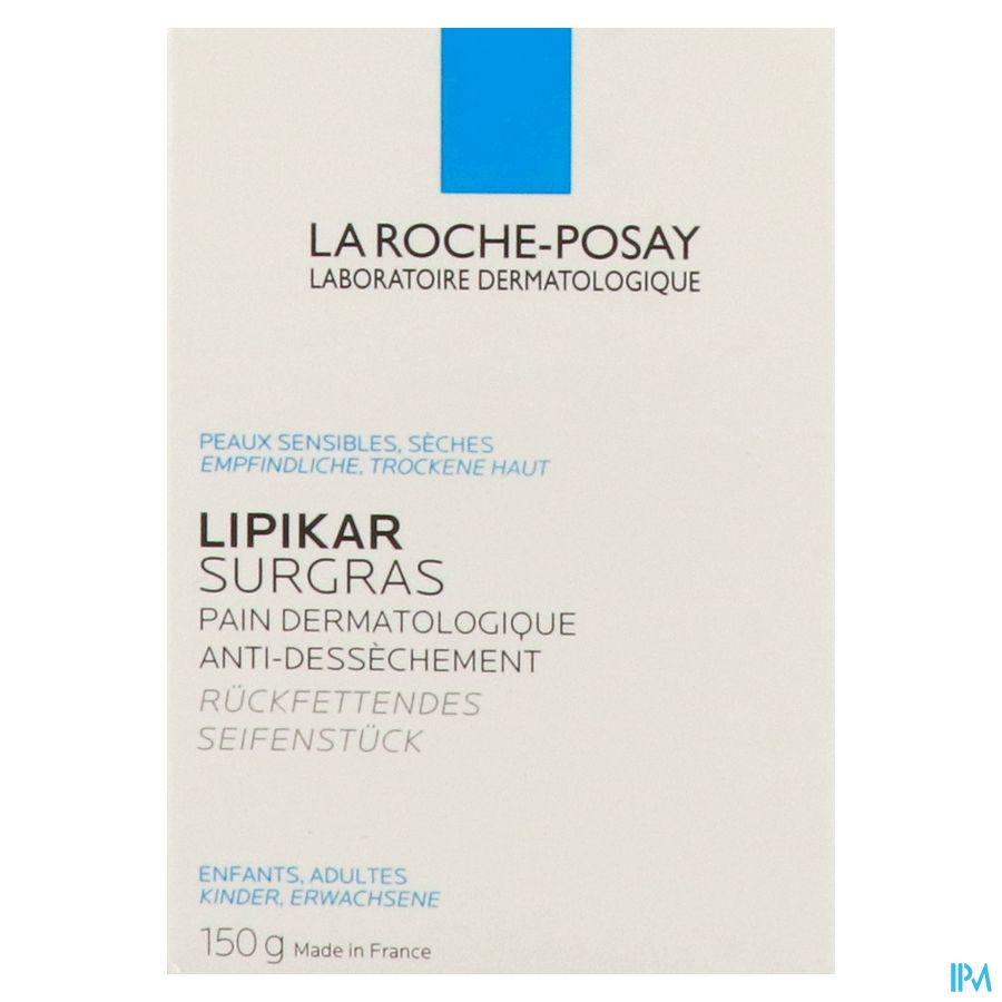 La Roche Posay Lipikar Pain Surgras 150g 6