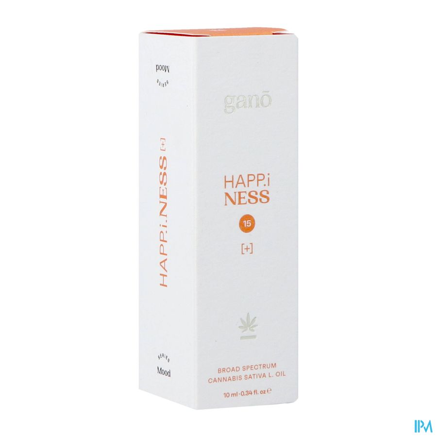 Gano Care Happiness 15% Cbg&cbd Olie 10ml Gano Care Happiness 15% Cbg&cbd Olie 10ml
