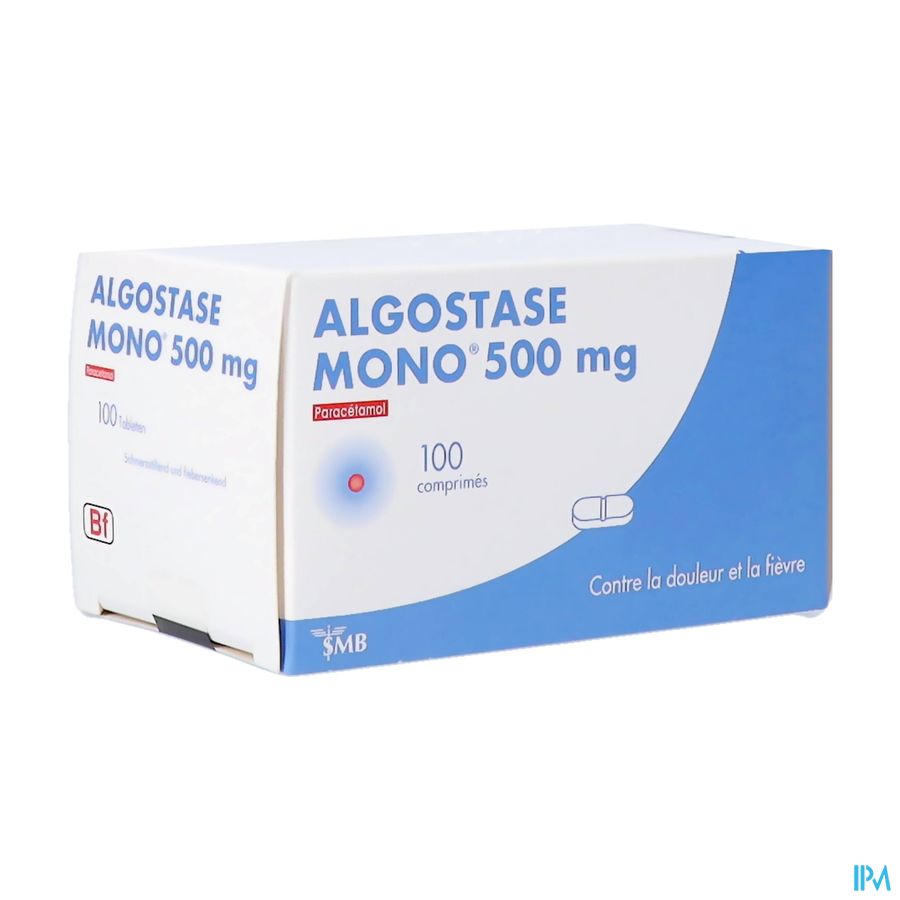 Algostase Mono 500mg Pot Comp 100 X 500mg