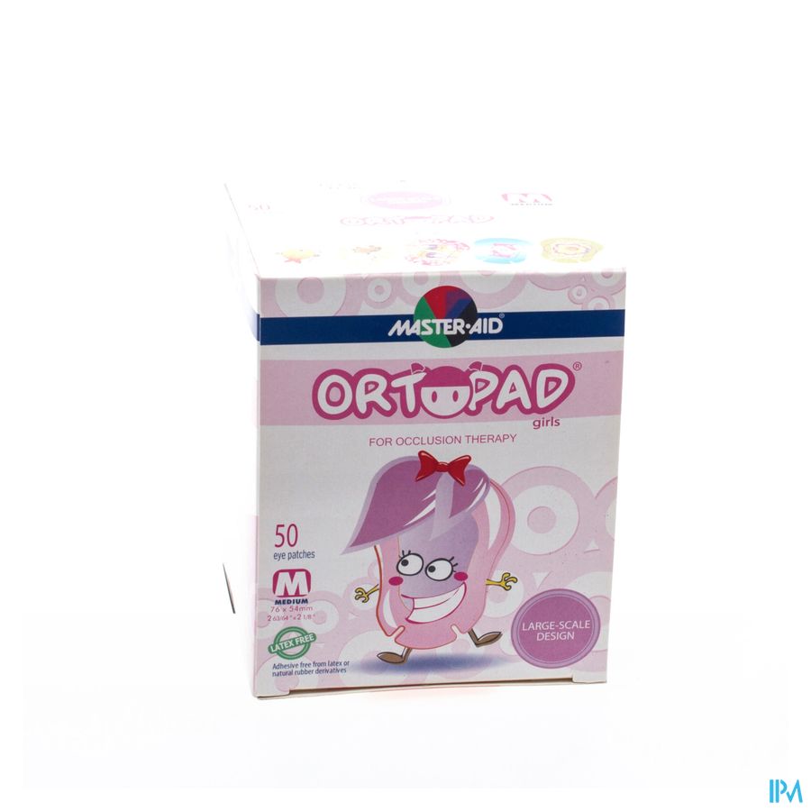 Ortopad For Girls Medium Oogkompres 50 73222