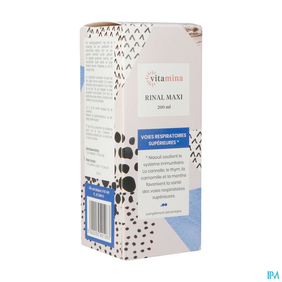 Vita Mina Rinal Maxi 200ml Vita Mina Rinal Maxi 200ml
