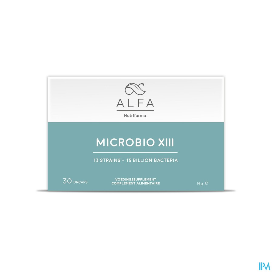 ALFA Microbio XIII Maagsapresist V-caps 30