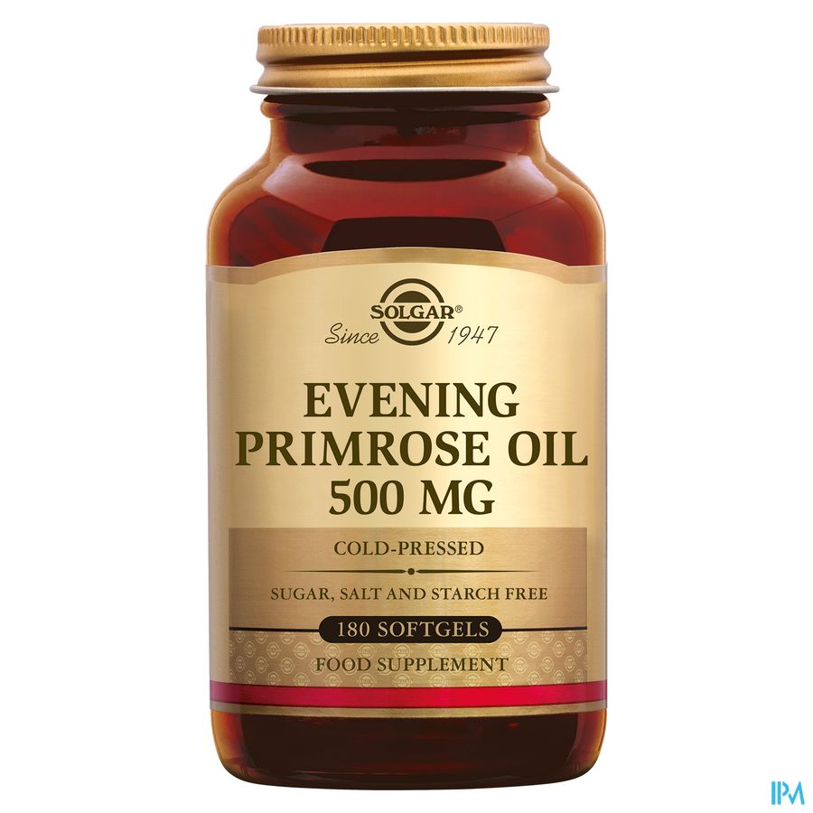 Eve. Primrose Oil (teunisbl.olie)softgel 180x500mg Eve. Primrose Oil (teunisbl.olie)softgel 180x500mg