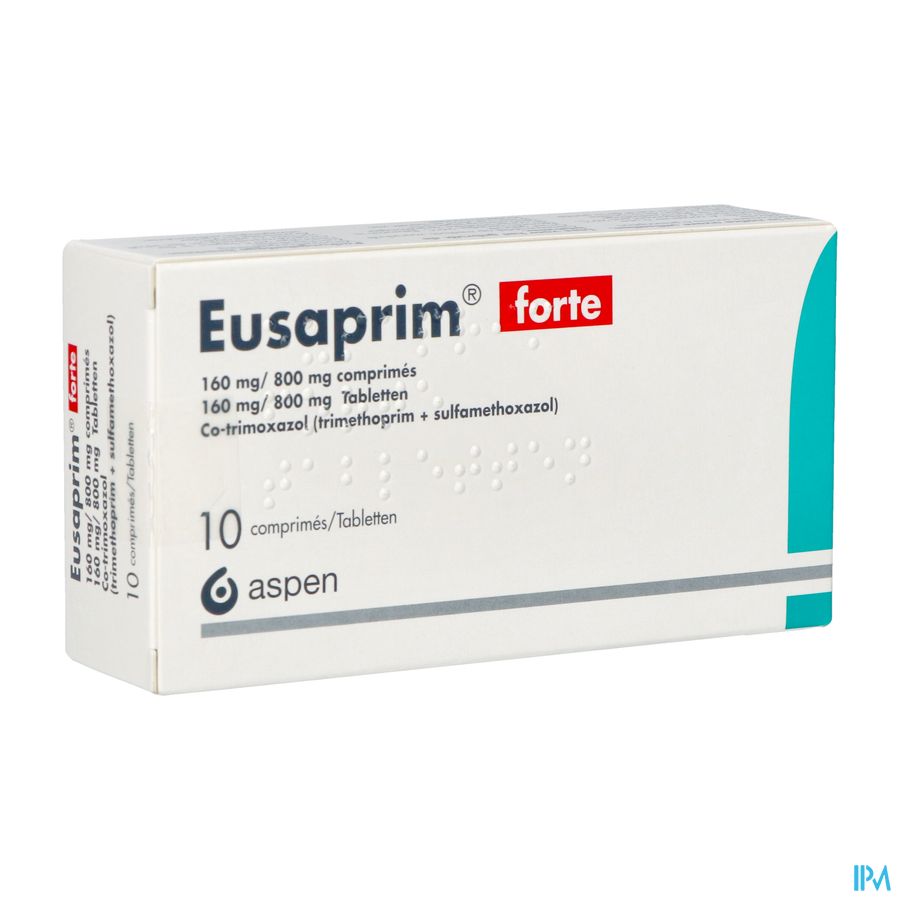 Eusaprim Forte Comp 10x160mg/800mg Eusaprim Forte Comp 10x160mg/800mg