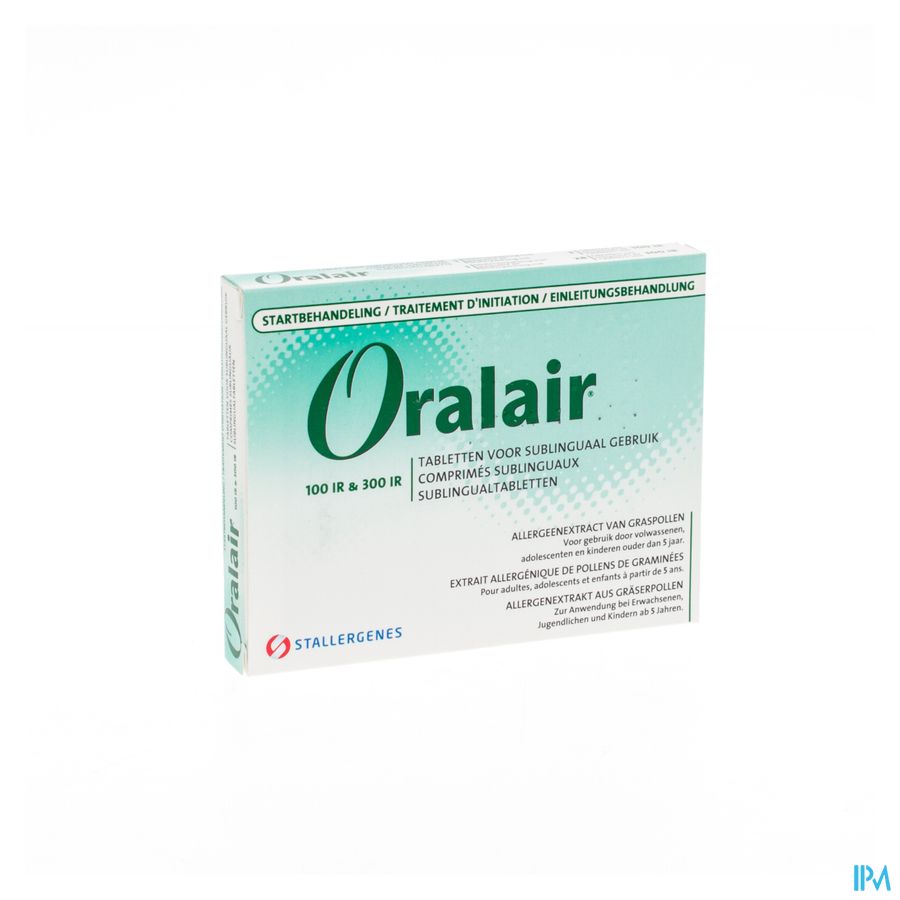 Oralair 100ir-300ir 3comp Subl 3x100 Ir 28x300 Ir Oralair 100ir-300ir 3comp Subl 3x100 Ir 28x300 Ir