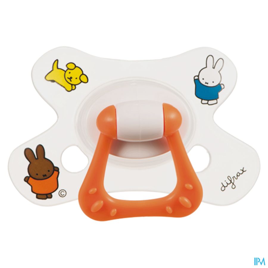Difrax Sucette Natural 6m+ Miffy 3