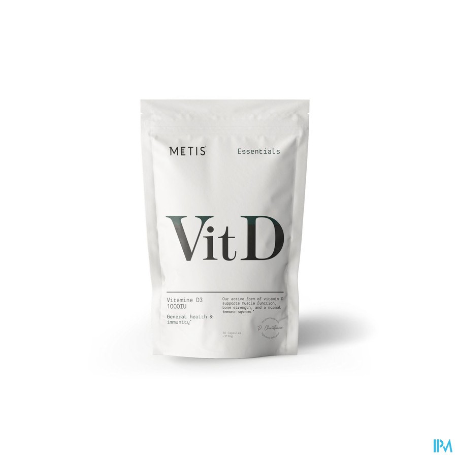 Metis Essentials Vitamine D Caps 30
