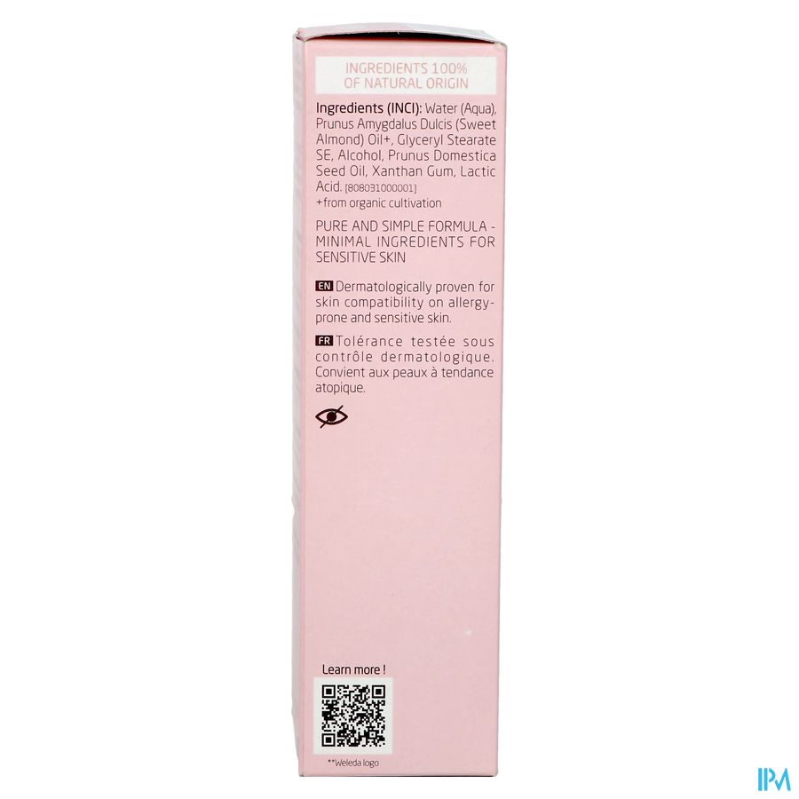 Weleda Sensitive Hydraterende Reinigingsmelk 75ml 5