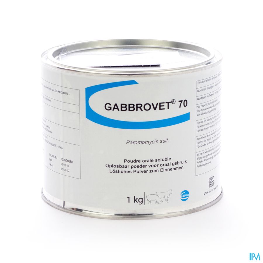 Gabbrovet 70 Pulv Sol Or 1 Kg