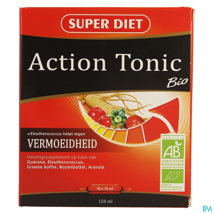 Superdiet Action Tonic Amp 10x15ml 3