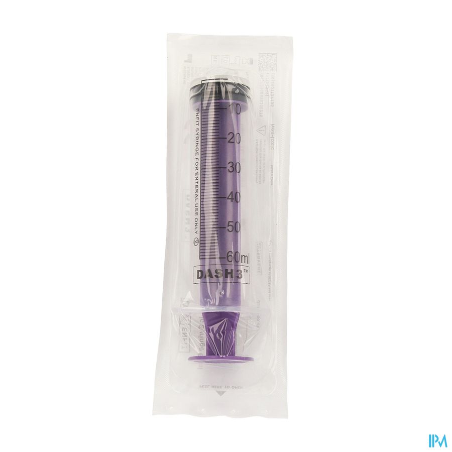 Enfit Seringue Eccentric Tip 60ml Enfit Seringue Eccentric Tip 60ml