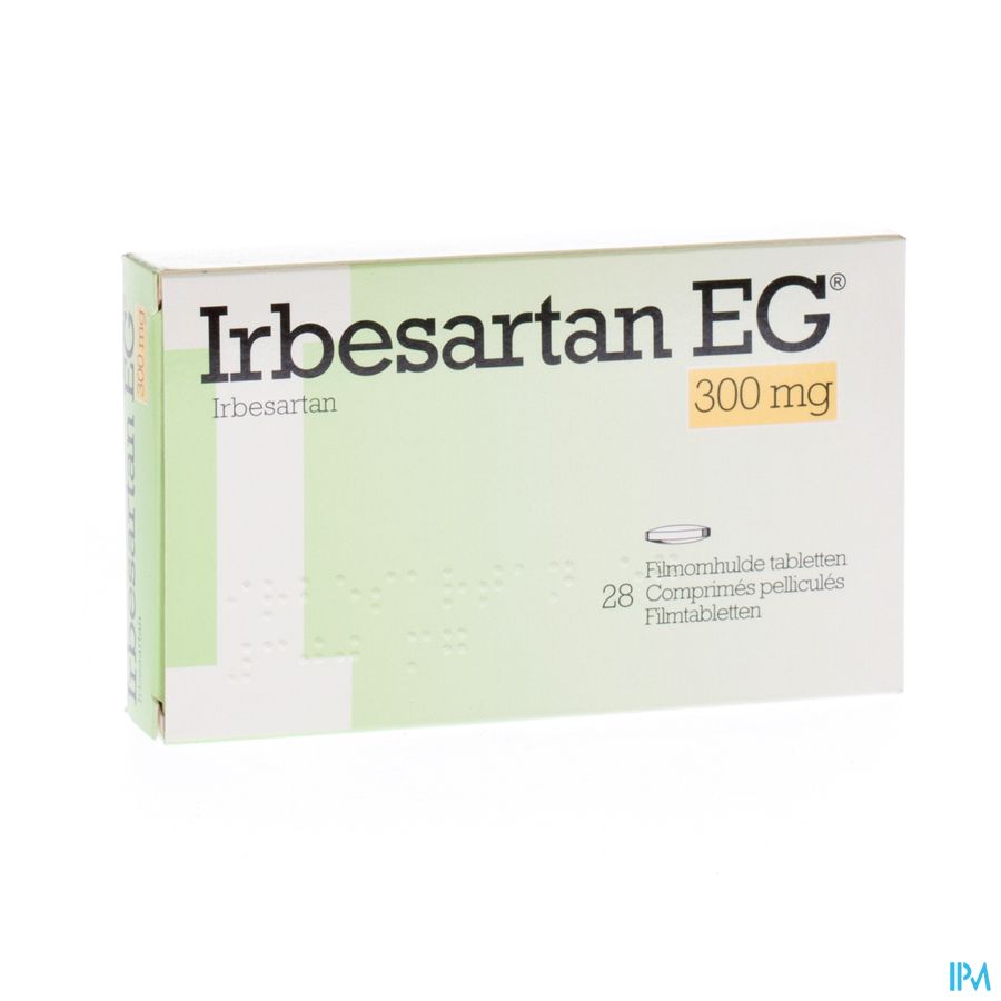 Irbesartan EG 300 Mg Comp Pell 28 X 300 Mg Irbesartan EG 300 Mg Comp Pell 28 X 300 Mg