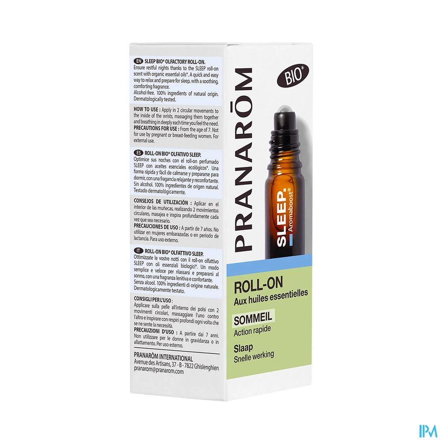Pranarom Aromaboost Sleep Roller Bio 5ml Pranarom Aromaboost Sleep Roller Bio 5ml