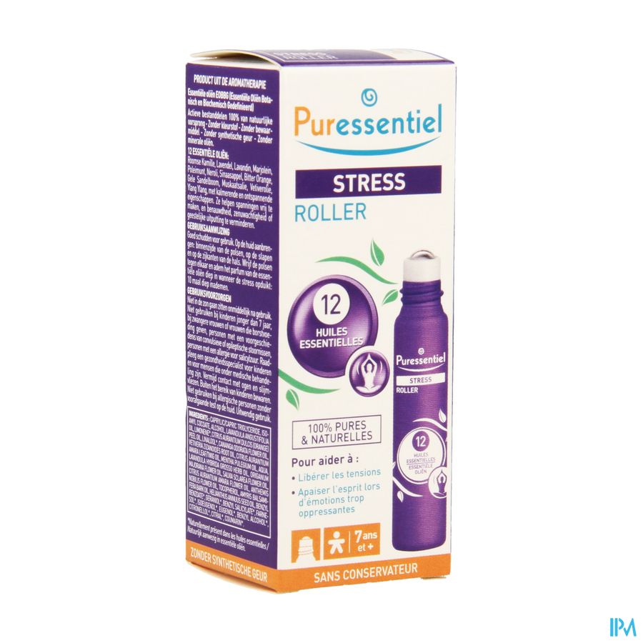 Puressentiel Pure Relax Roller Stress 12hle Ess5ml 1
