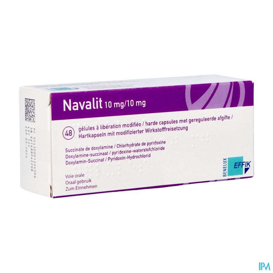 Navalit 10mg/10mg Lib.modifiee Caps Dur 48 Navalit 10mg/10mg Lib.modifiee Caps Dur 48