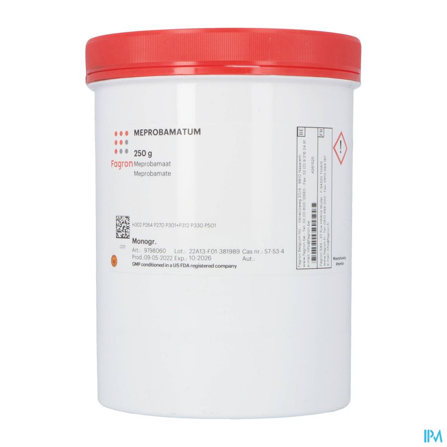 Meprobamaat 250g Fag Meprobamaat 250g Fag