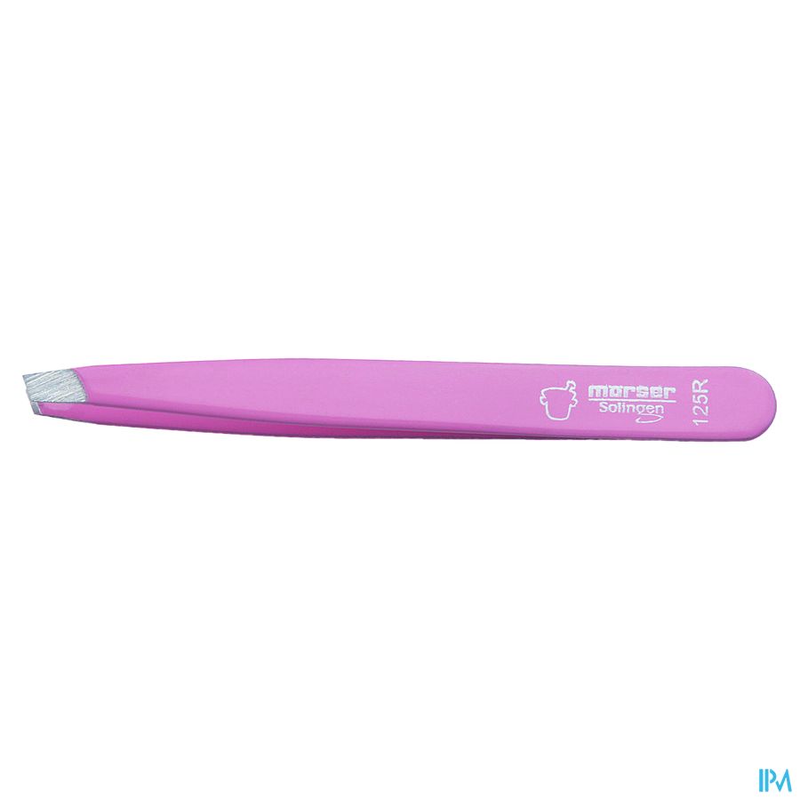 Mörser Pincet Topinox, schuine punten, roze N°125R 1