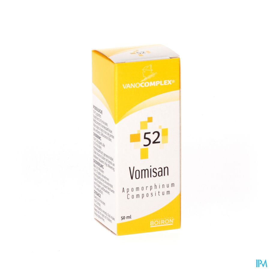 Vanocomplex N52 Vomisan Gutt 50ml Unda Vanocomplex N52 Vomisan Gutt 50ml Unda