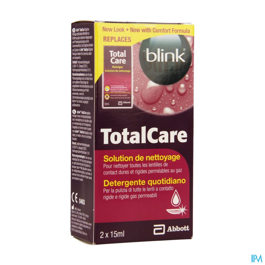 Blink Totalcare Nettoyage Sol 2x15ml Blink Totalcare Nettoyage Sol 2x15ml