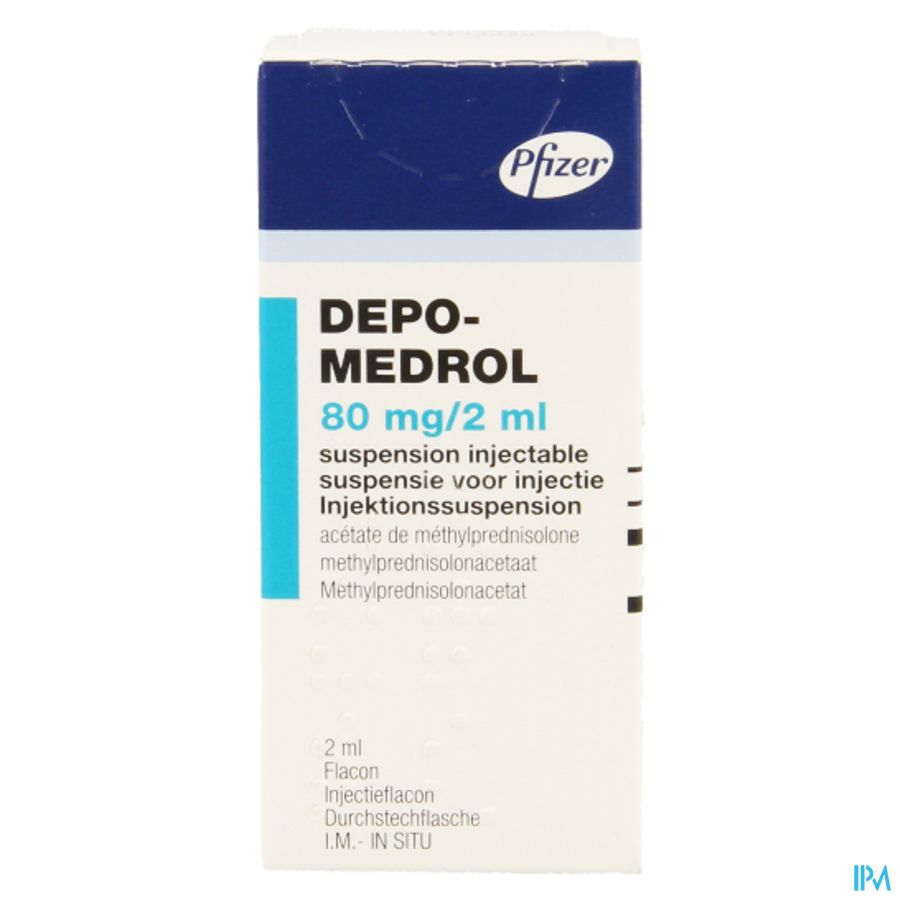 Depo-medrol Vial 1 X 80mg/2ml 2