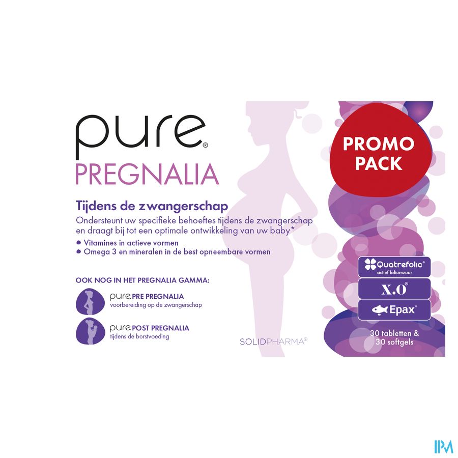 Pure Pregnalia Tabl 3x30 + Softcaps 30 Promo 2