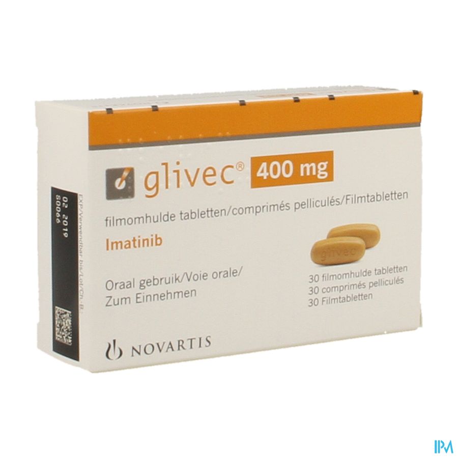 Glivec 400mg Filmomh Tabl 30 X 400mg