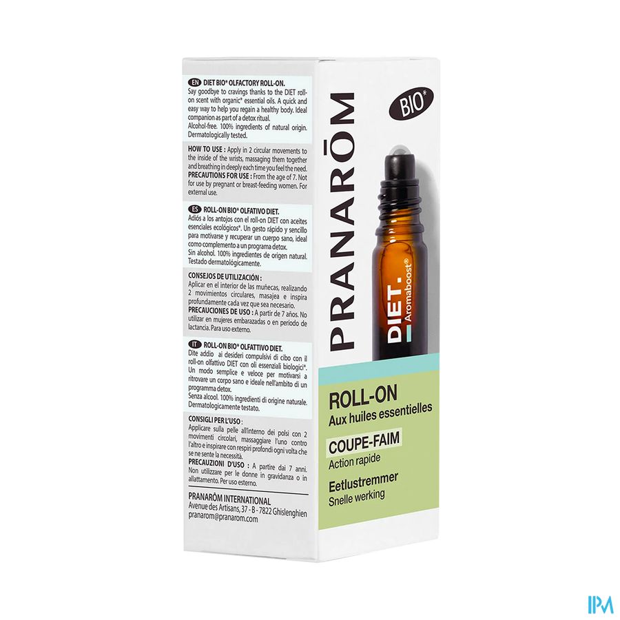 Pranarom Aromaboost Detox Roller Bio 5ml Pranarom Aromaboost Detox Roller Bio 5ml