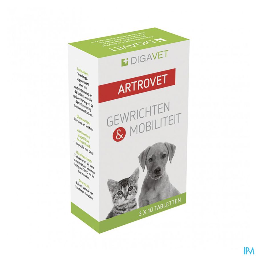 Artrovet Hond Kat Comp 3x10 Artrovet Hond Kat Comp 3x10