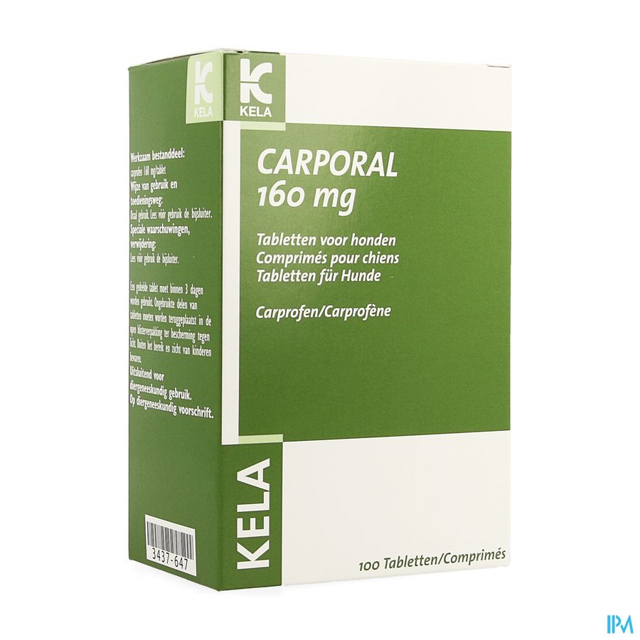Carporal 160mg Hond Comp 100 Carporal 160mg Hond Comp 100