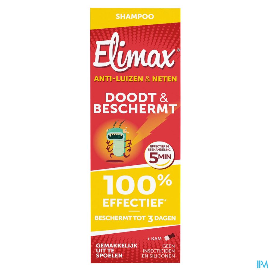 Elimax Shampoo Tegen Luizen Fl 100ml 3