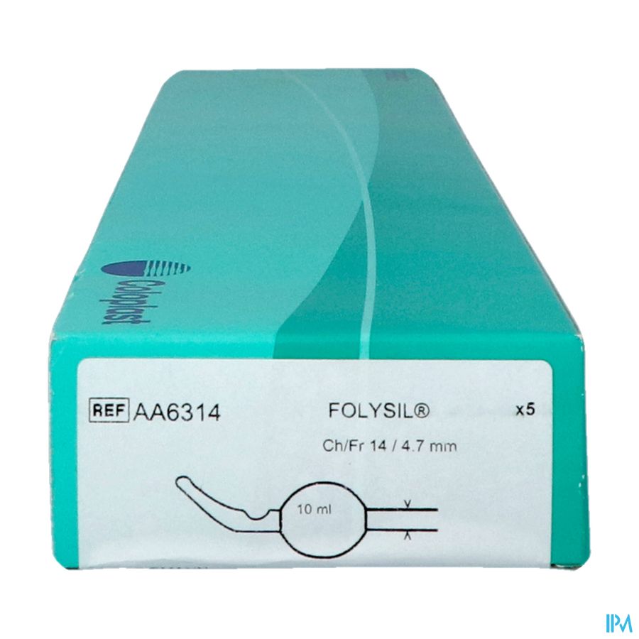 Folysil 2 Voies Tie Sil Cath 15ml 40cm Ch14 5 Folysil 2 Voies Tie Sil Cath 15ml 40cm Ch14 5