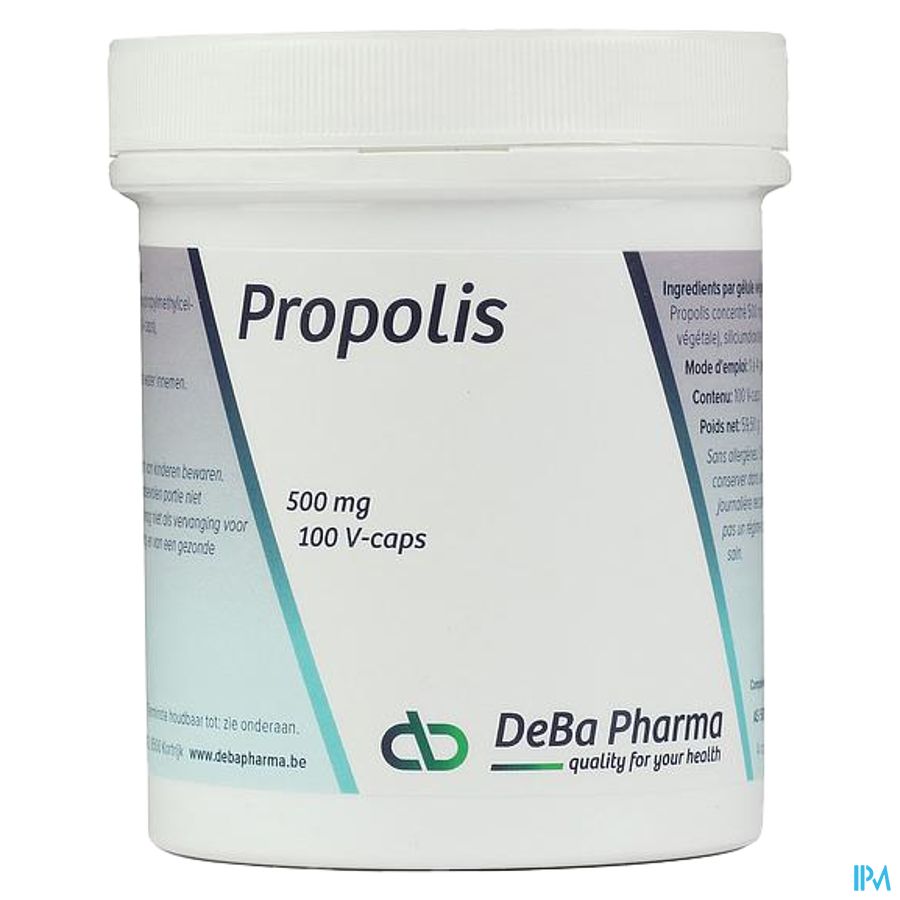 Propolis Caps 100x500mg Deba 4