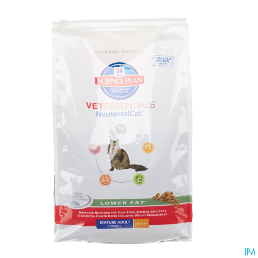 Hills Sc.plan Feline Neutered Mature Adult 3,5kg Hills Sc.plan Feline Neutered Mature Adult 3,5kg