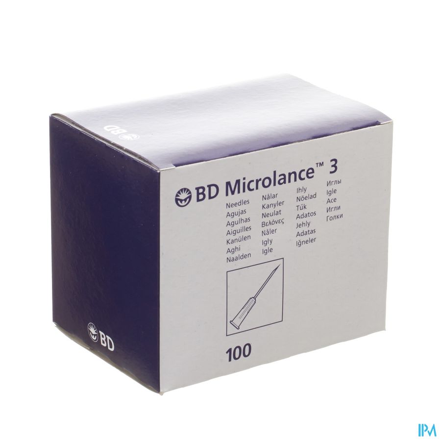 Bd Microlance 3 Aig.21g 1 Rb 0,8x25mm Vert 1 Bd Microlance 3 Aig.21g 1 Rb 0,8x25mm Vert 1