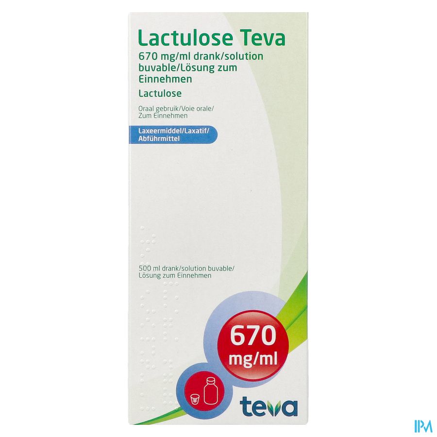 Lactulose Teva Sol Per Os 500ml 2