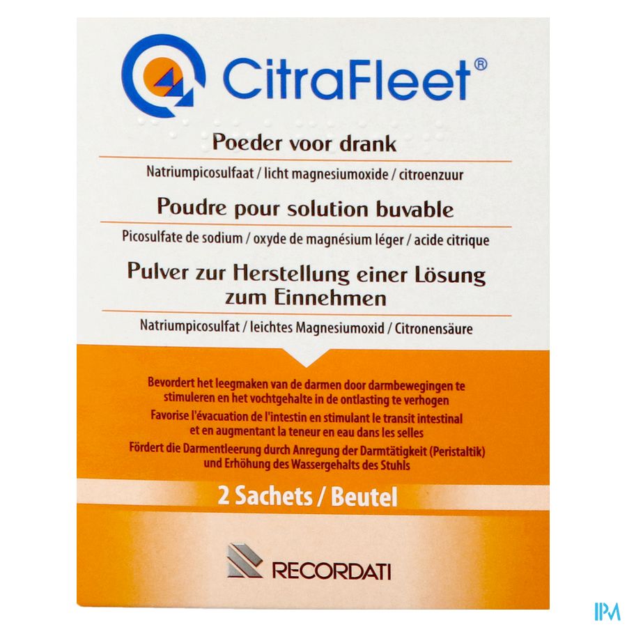 Citrafleet Poeder Drank 2 Zakjes 1