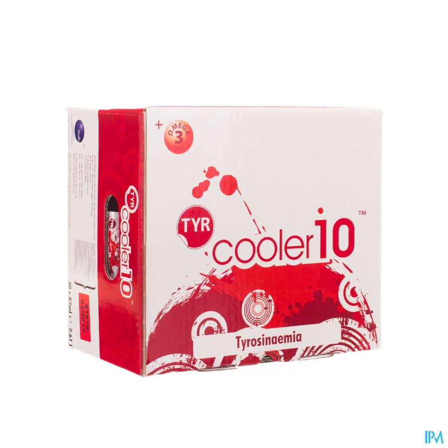 Tyr Cooler 10 Rood/rouge 30 X 87ml Tyr Cooler 10 Rood/rouge 30 X 87ml
