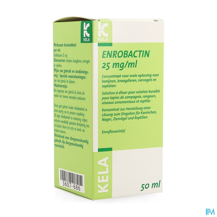Enrobactin 25mg/ml Conc Ora Opl 50ml